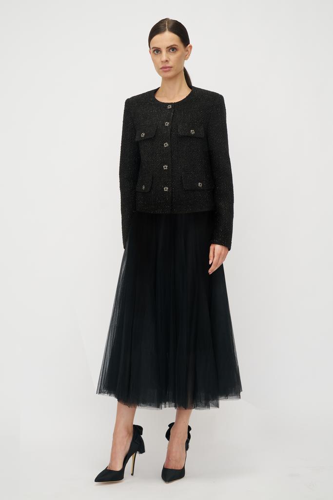 Юбка-зефирка // BLACK