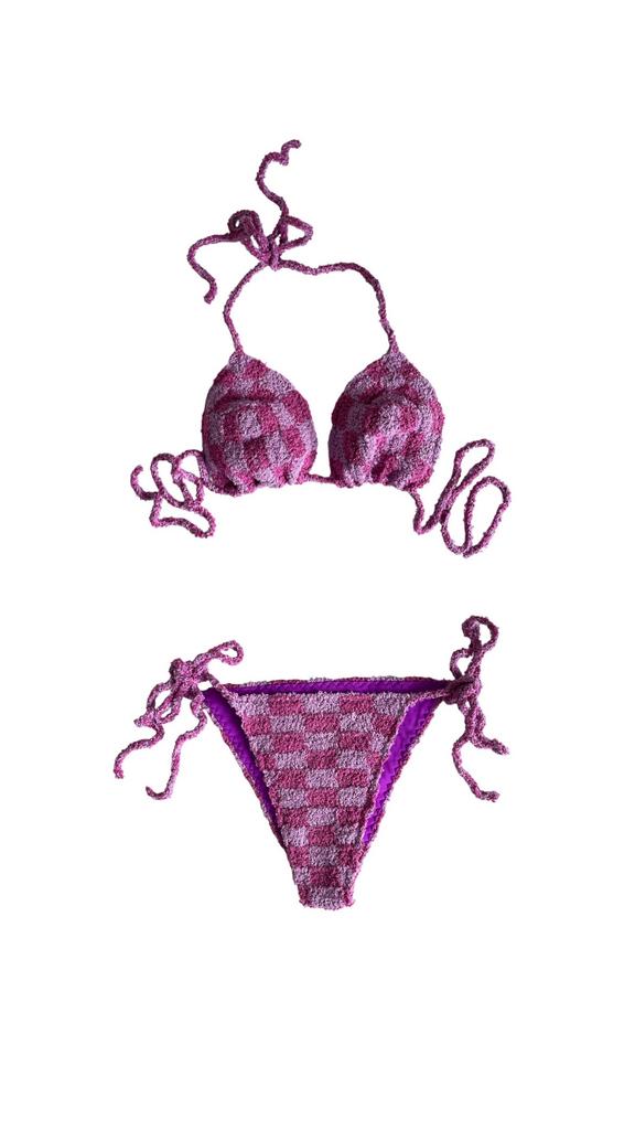 Crochet bikini Purple rain