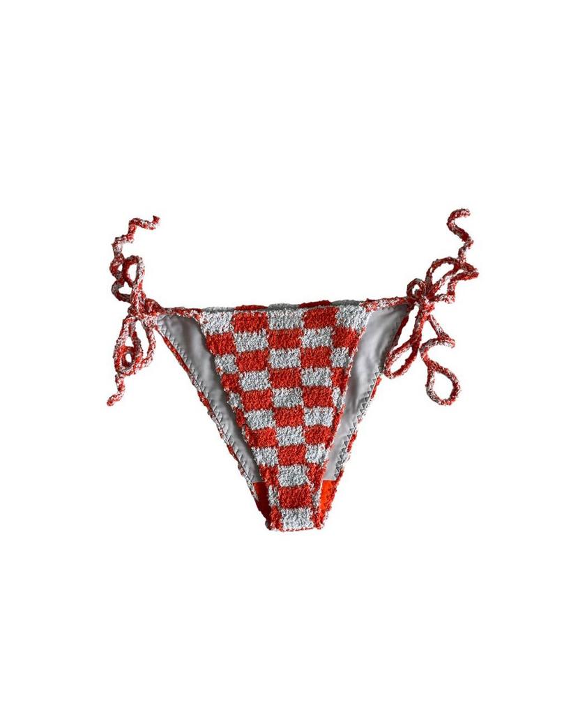 Crochet bikini bottoms Orange Blue