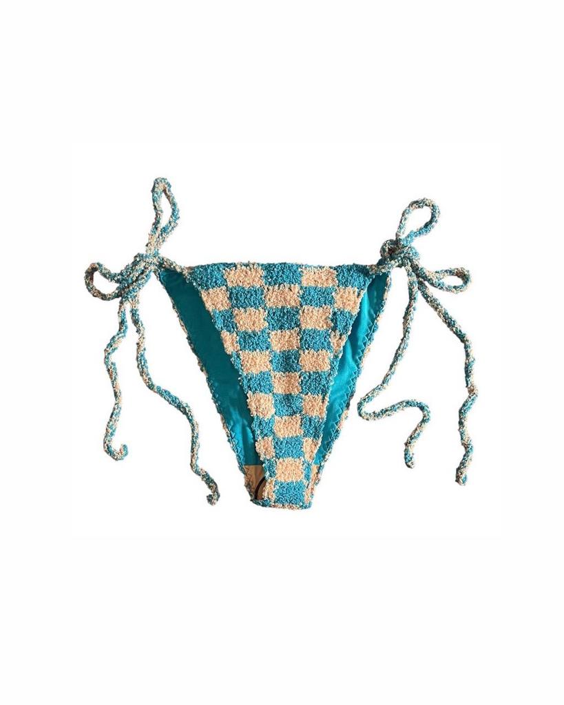 Crochet bikini bottoms Pink Sky