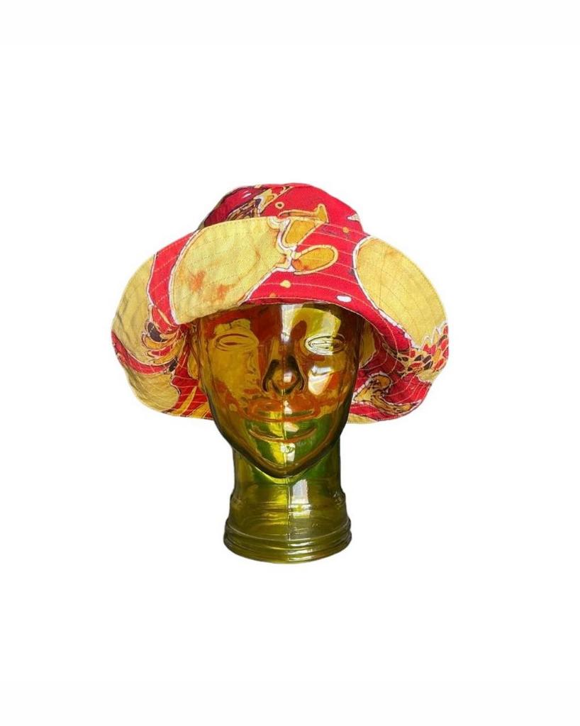 Cotton sunhat Fire fish