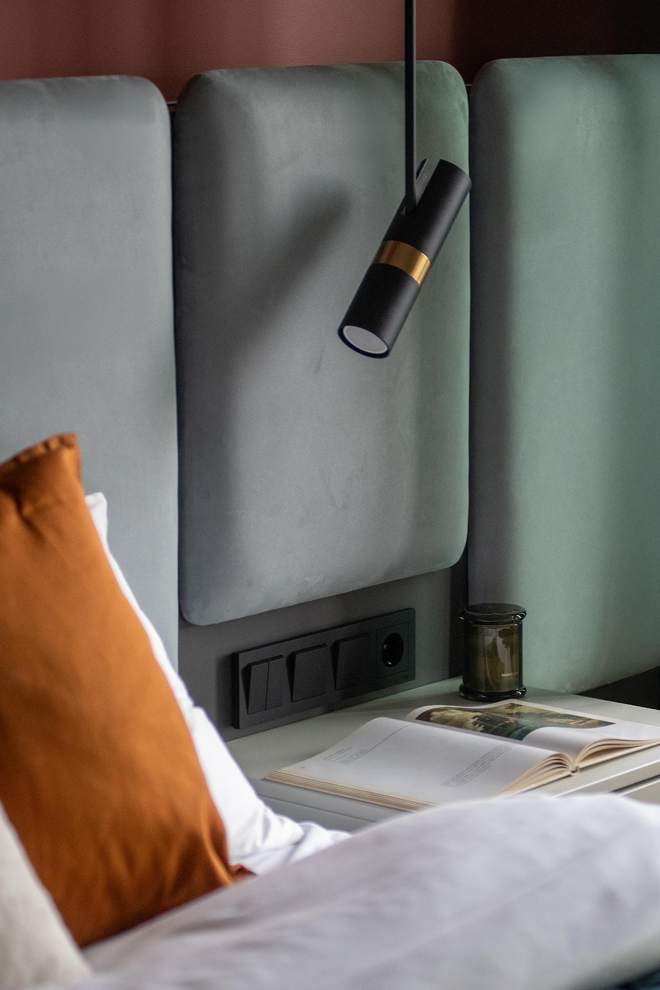 Стеновая панель-изголовье кровати