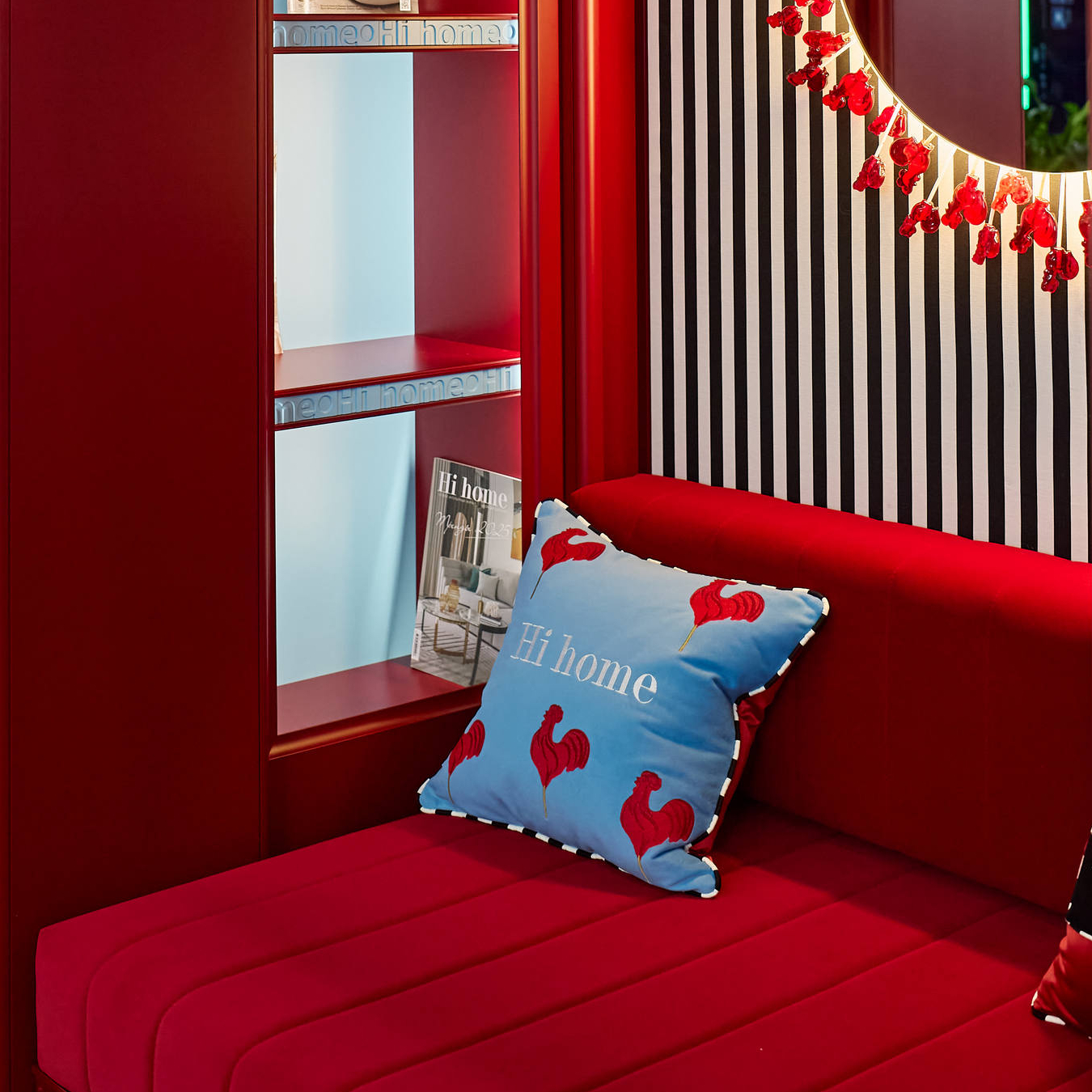 Мягкая сидушка для стенда журнала Hi Home