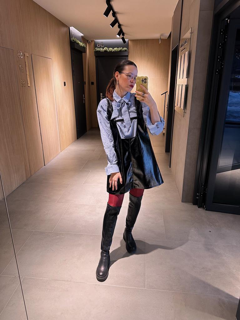 Совместный пошив сарафана с перемычкой