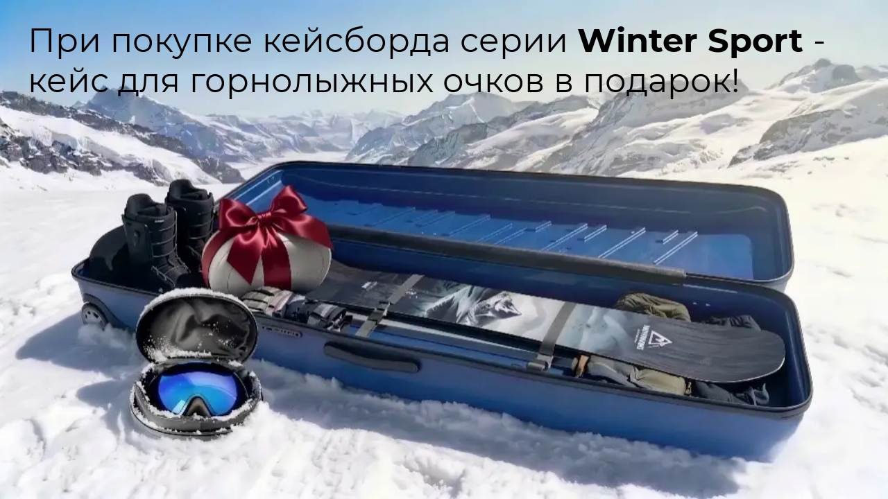 Кейс для лыж и сноубордов CASEBOARD WINTER SPORTS
