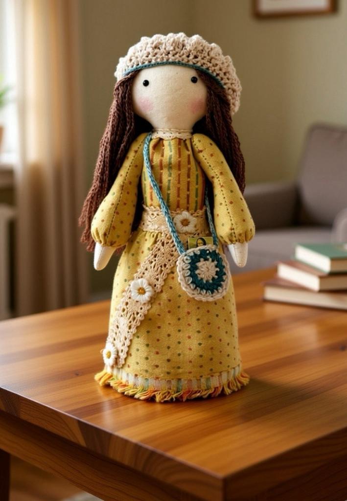 Кукла, которая любит путешествия!