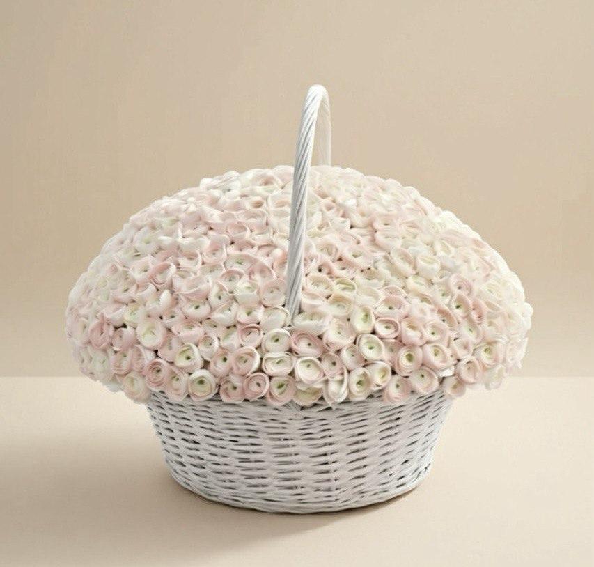 Корзина "Розовое облако"