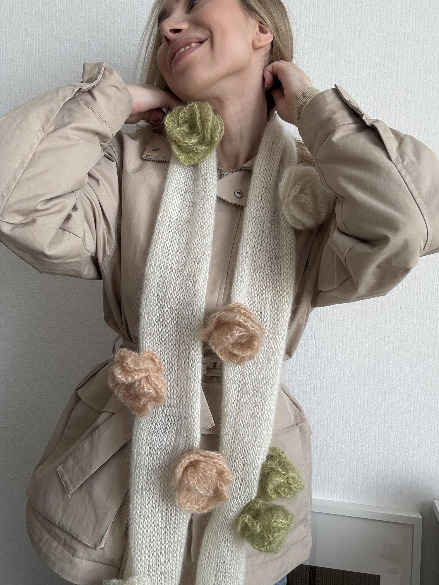 ЦВЕТОЧНЫЙ ШАРФИК