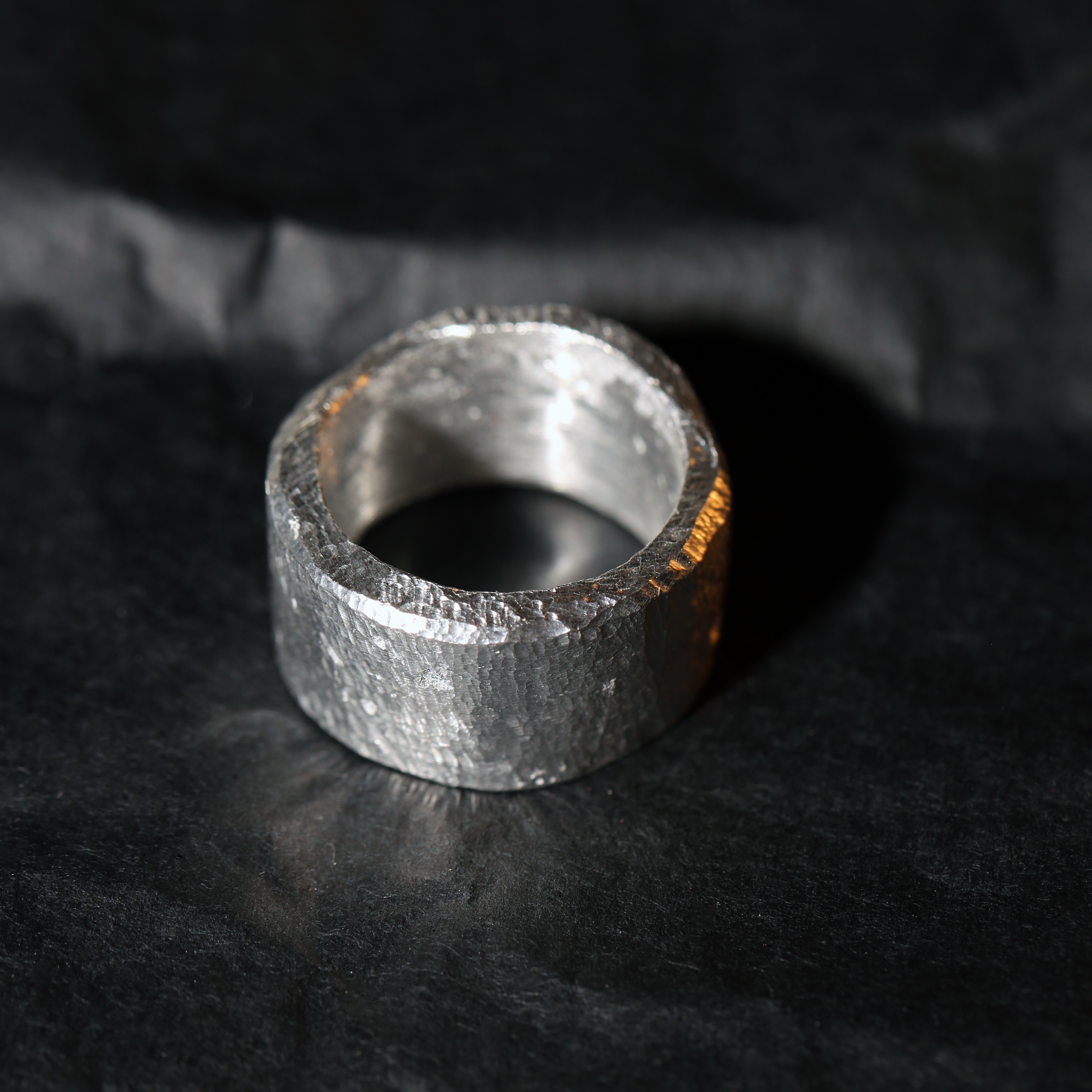 Just Basic Scratched Ring