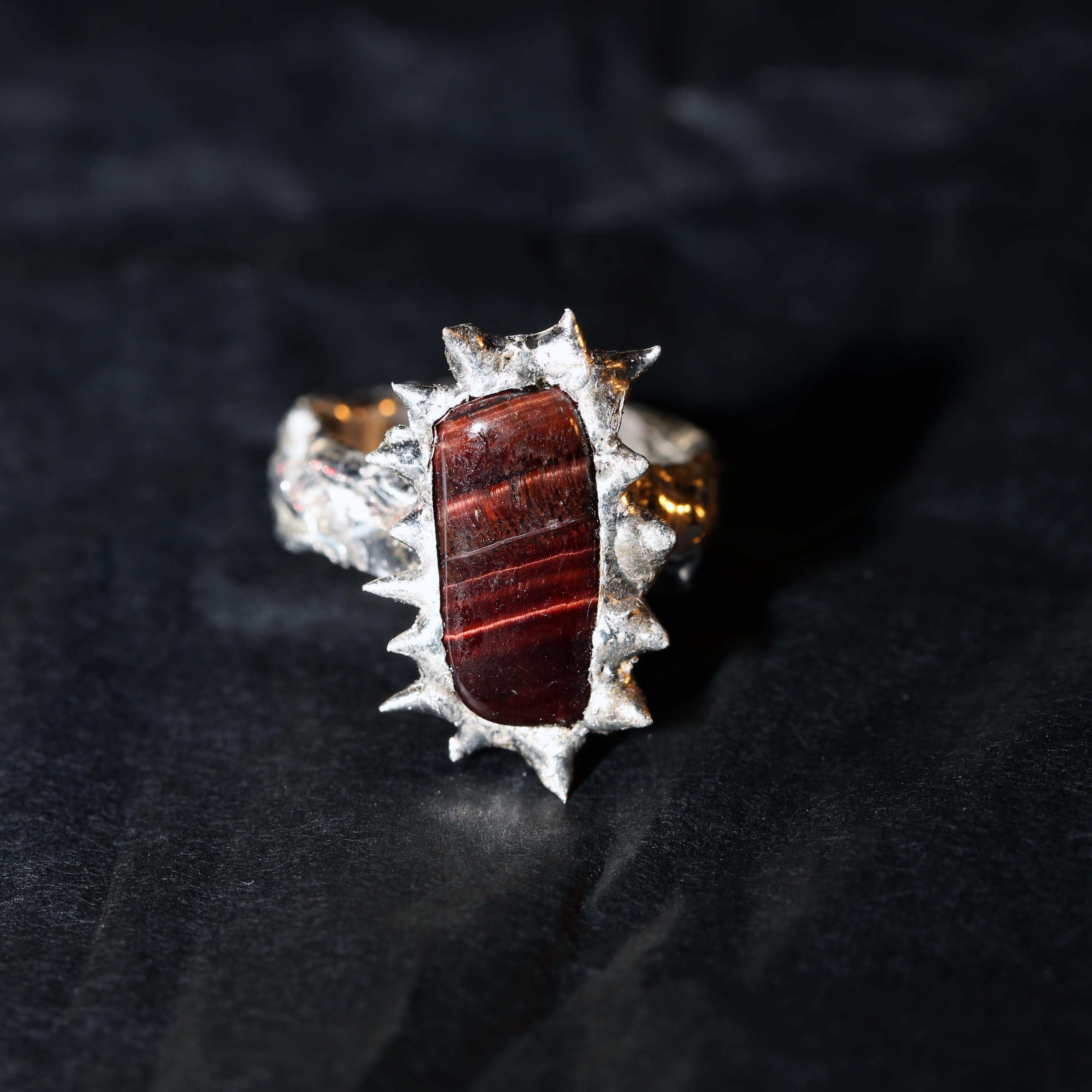 Red Abstract Ring #1
