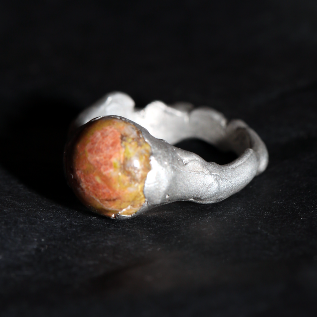 Unakite Ring #4