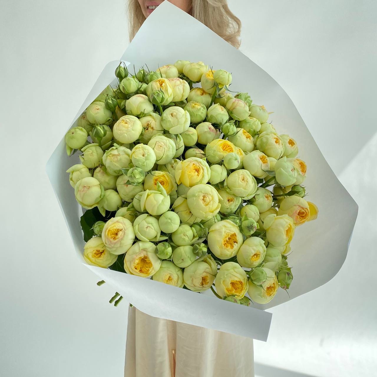 МОНОБУКЕТ "ELLOW BUBBLES"