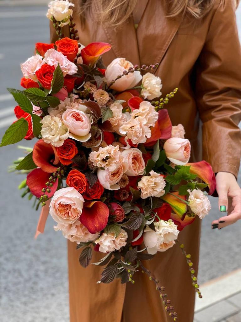 АВТОРСКИЙ БУКЕТ "ПЛАМЯ"