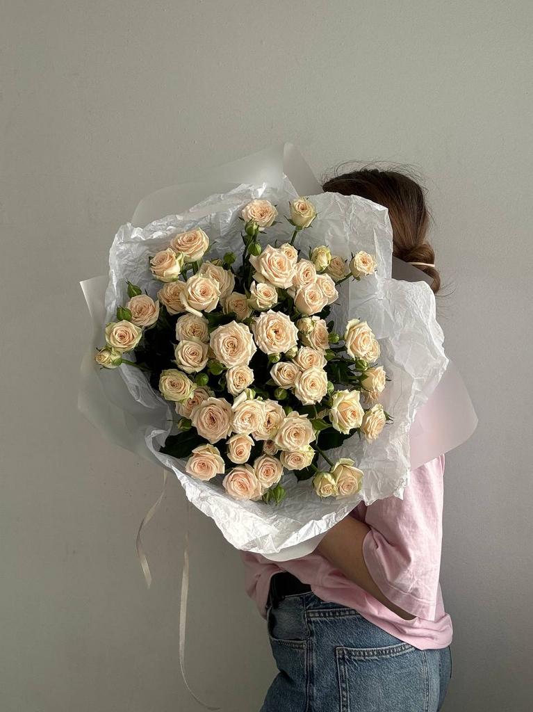 МОНОБУКЕТ «КРЕМ И СЛИВКИ»