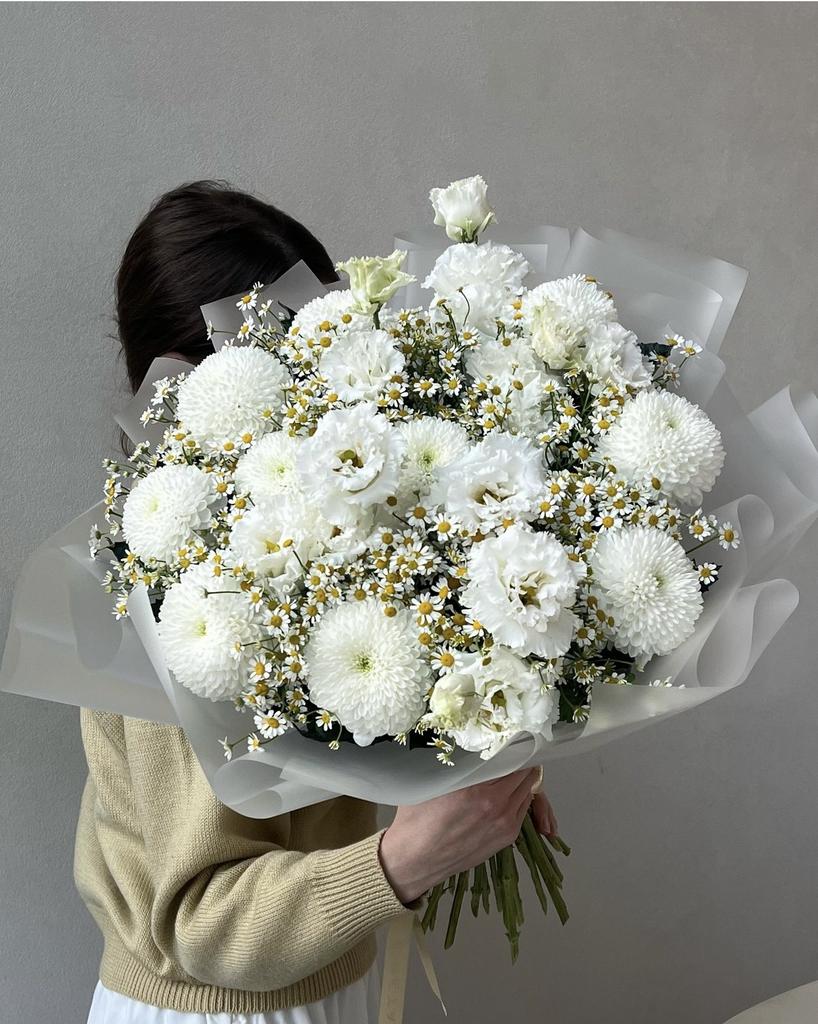 ТРИОБУКЕТ "СНЕЖНАЯ НЕЖНОСТЬ"