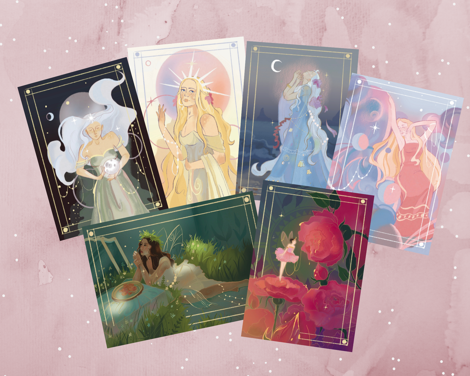 Набор открыток «Феи»
