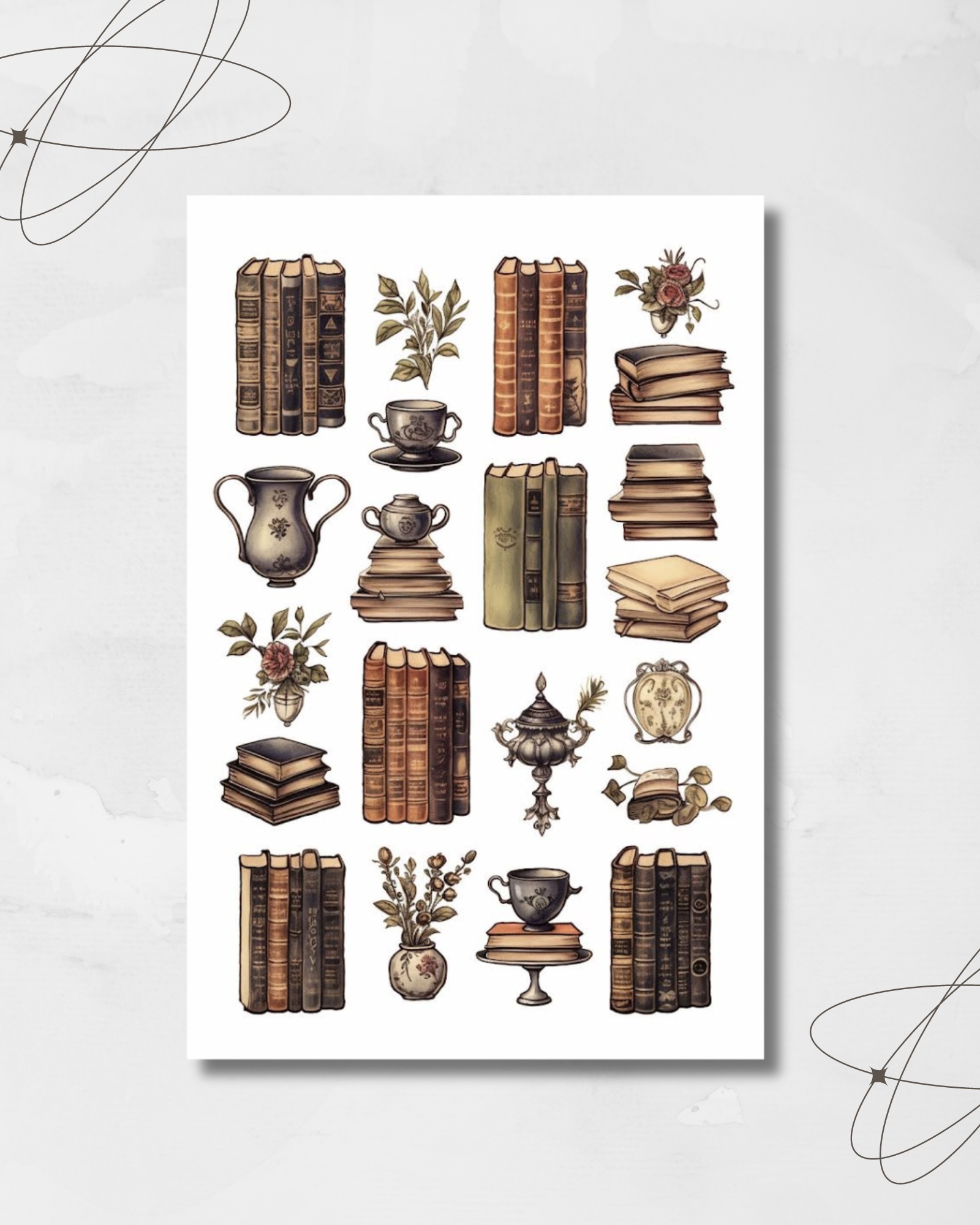 Стикерпак «Книги»