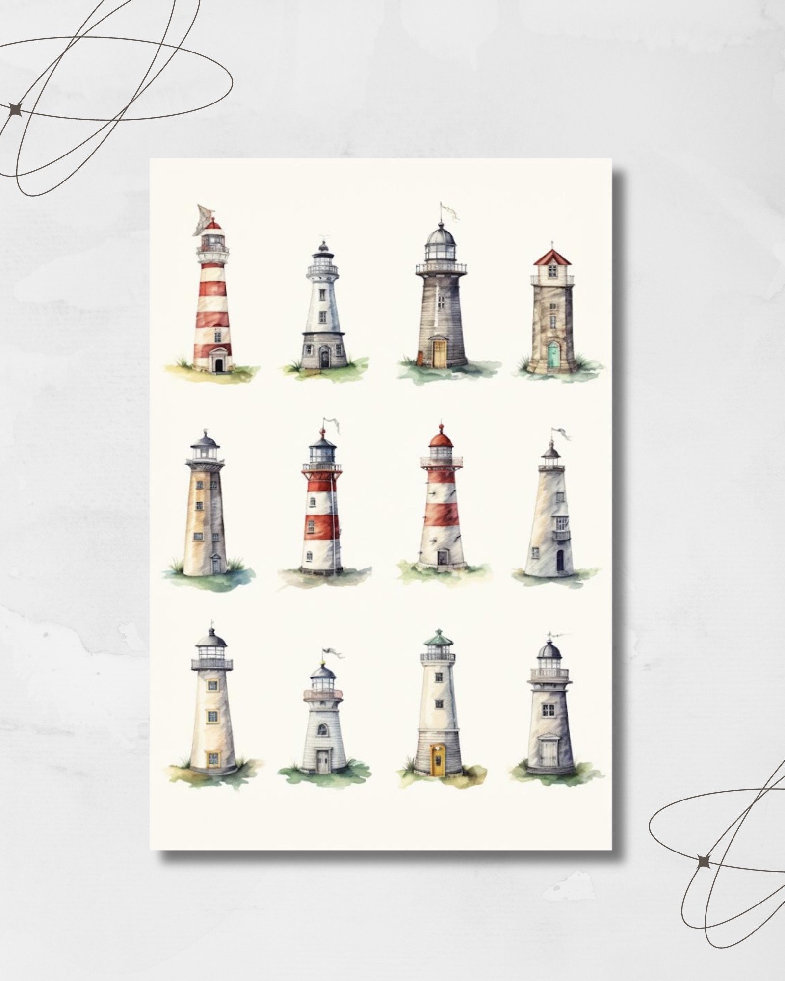 Стикерпак «Маяки»