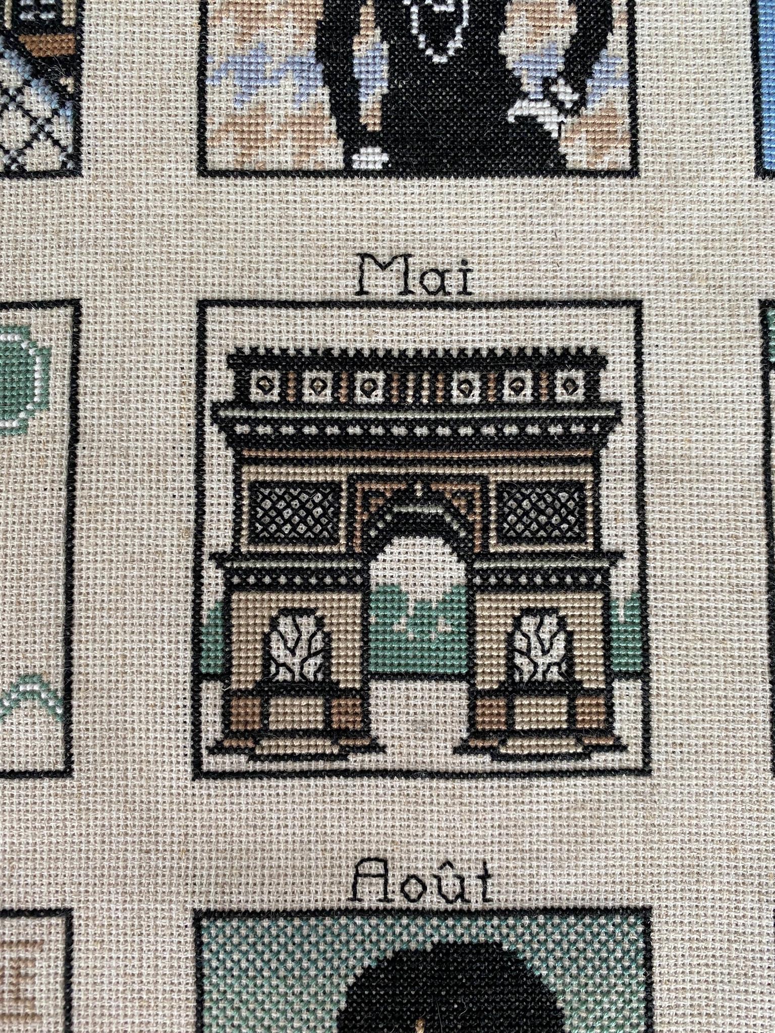 Calendrier De Paris. MAI