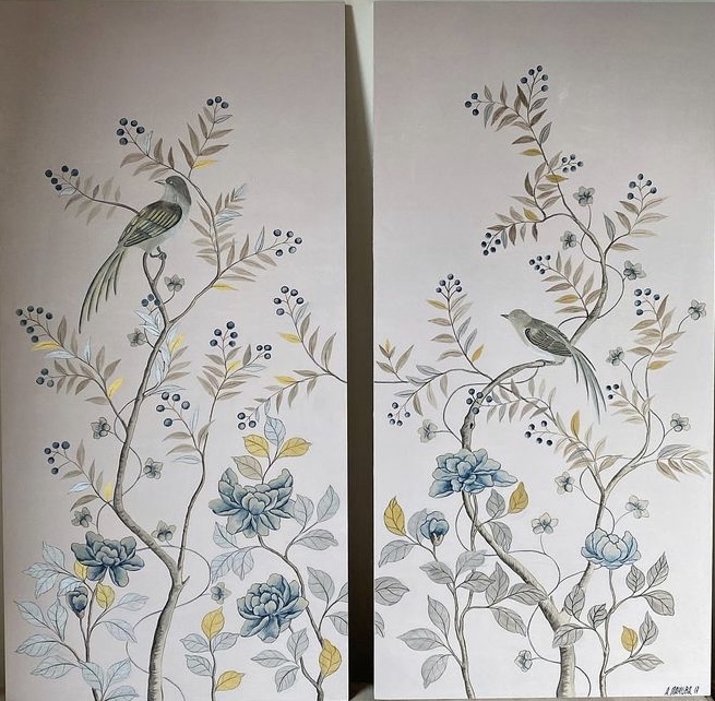 CHINOISERIE_diptych