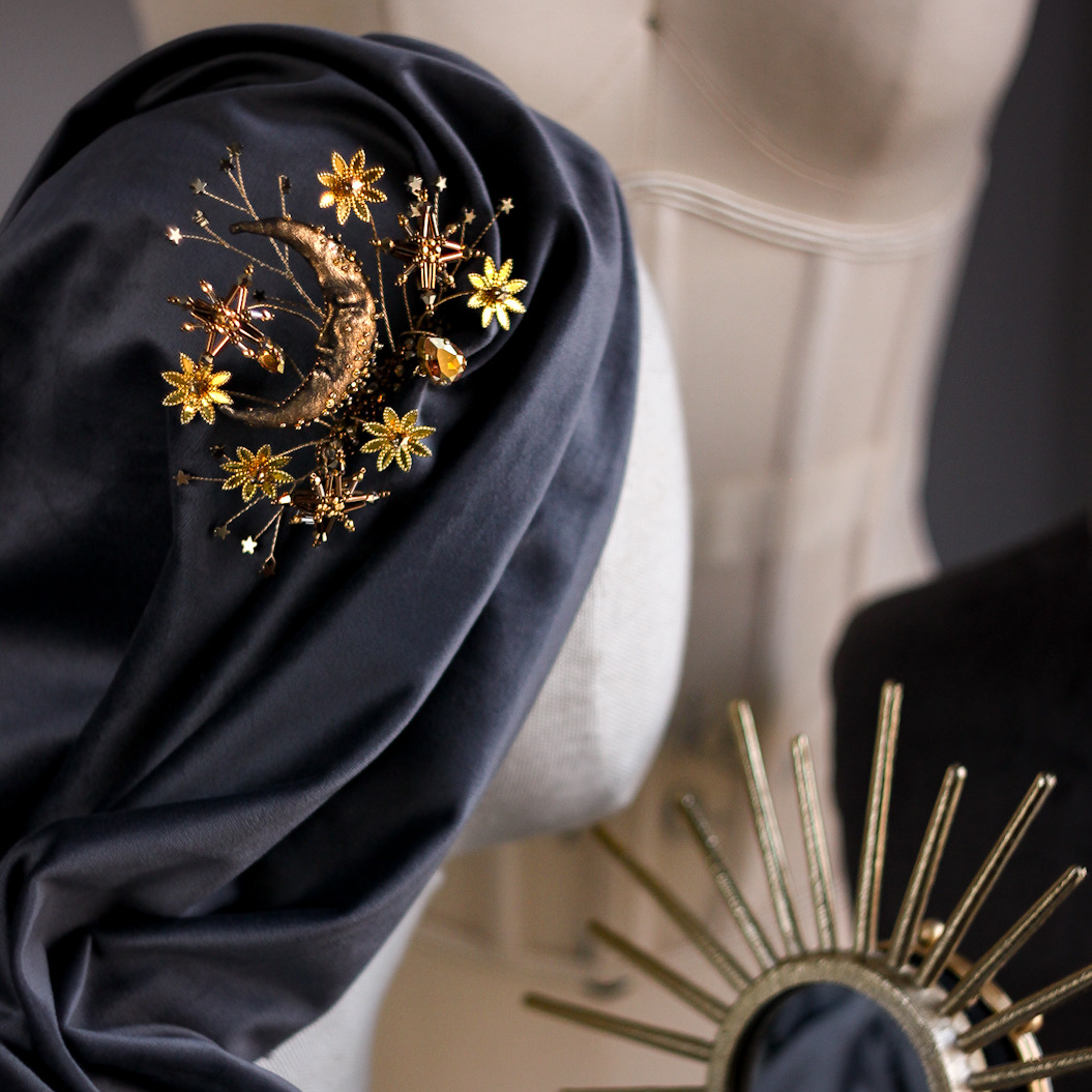 Гребень для волос «Месяц»