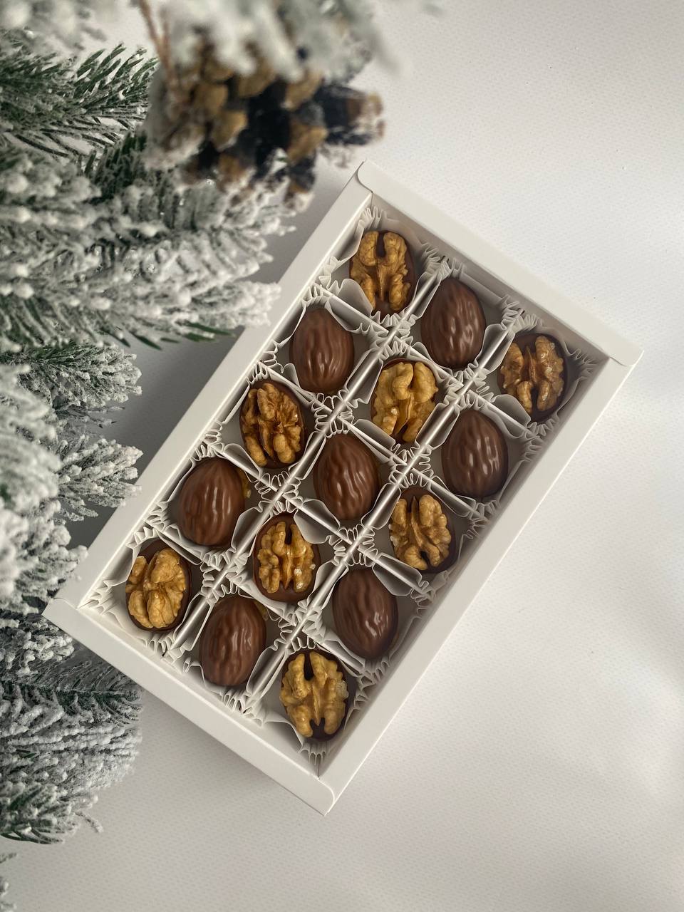 Шоколадно-карамельные орешки