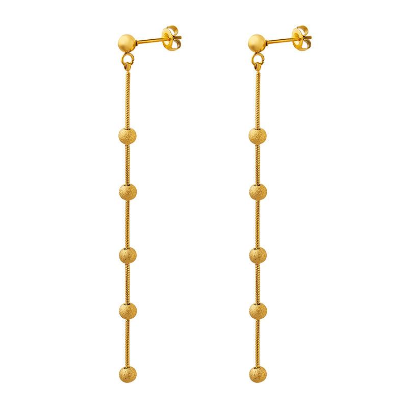 Серьги удлиненные Drops