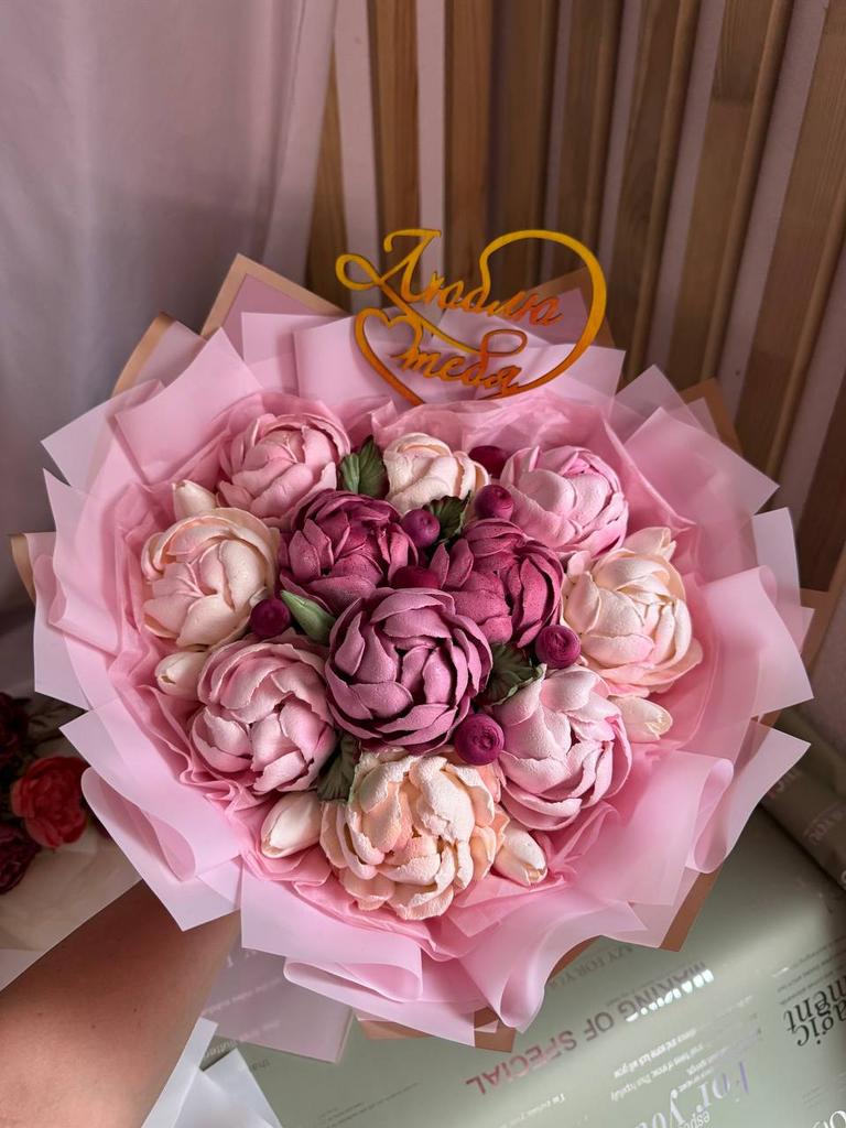 Букет пионов "Для самой любимой"