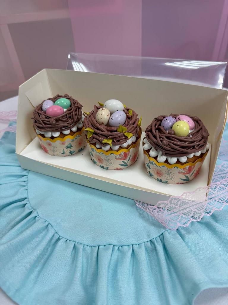 Набор из трех Пасхальных мини куличей
