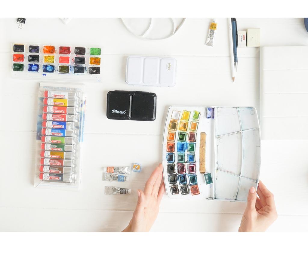 watercolor course "Four Elements"