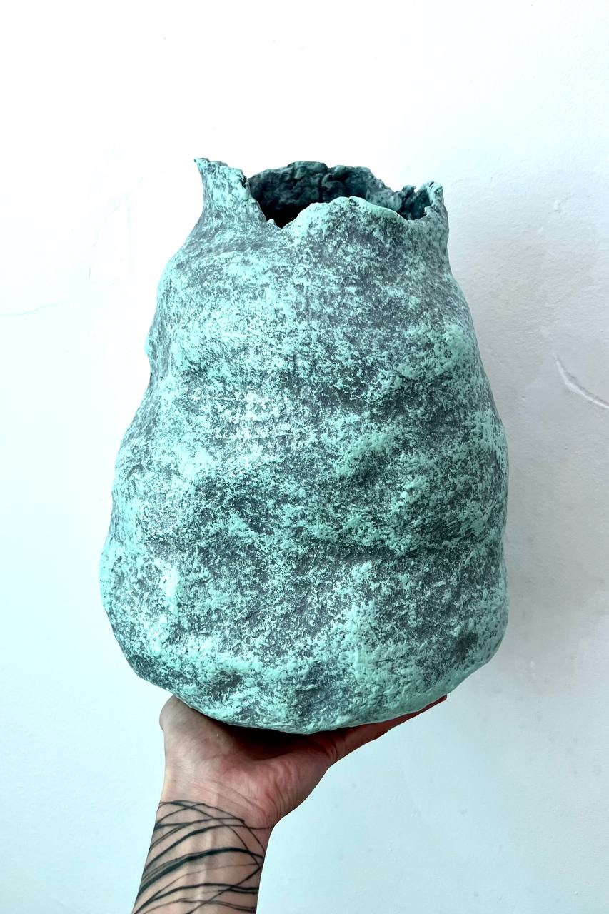 Мастер-класс по созданию вазы из папье-маше