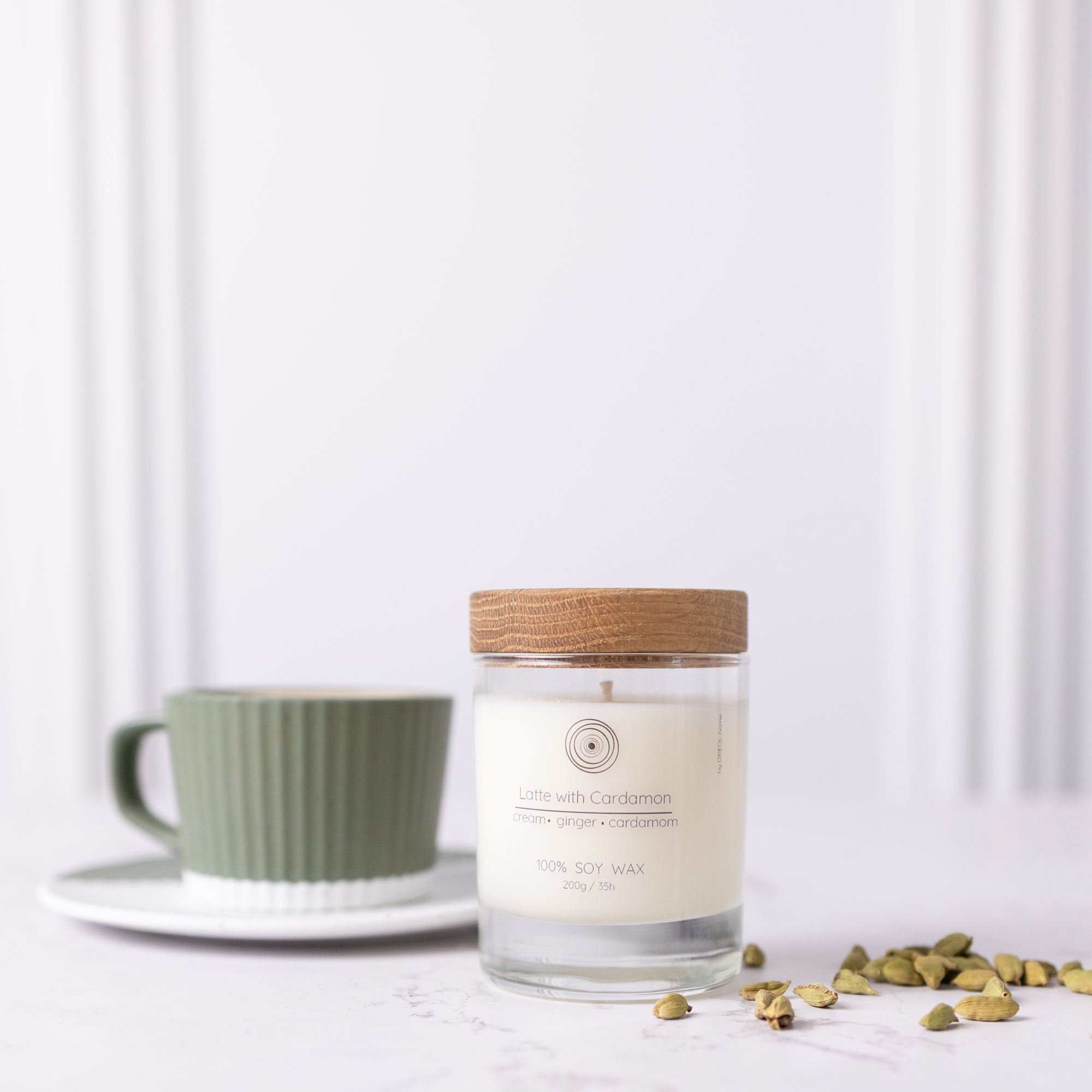 Свеча Latte & cardamom Латте с кардамоном