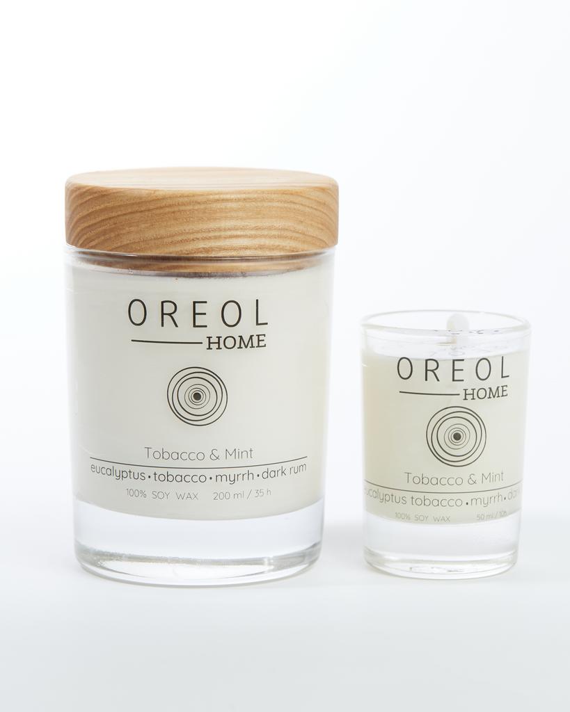 Свеча Tobacco & Mint ТАБАК И МЯТА
