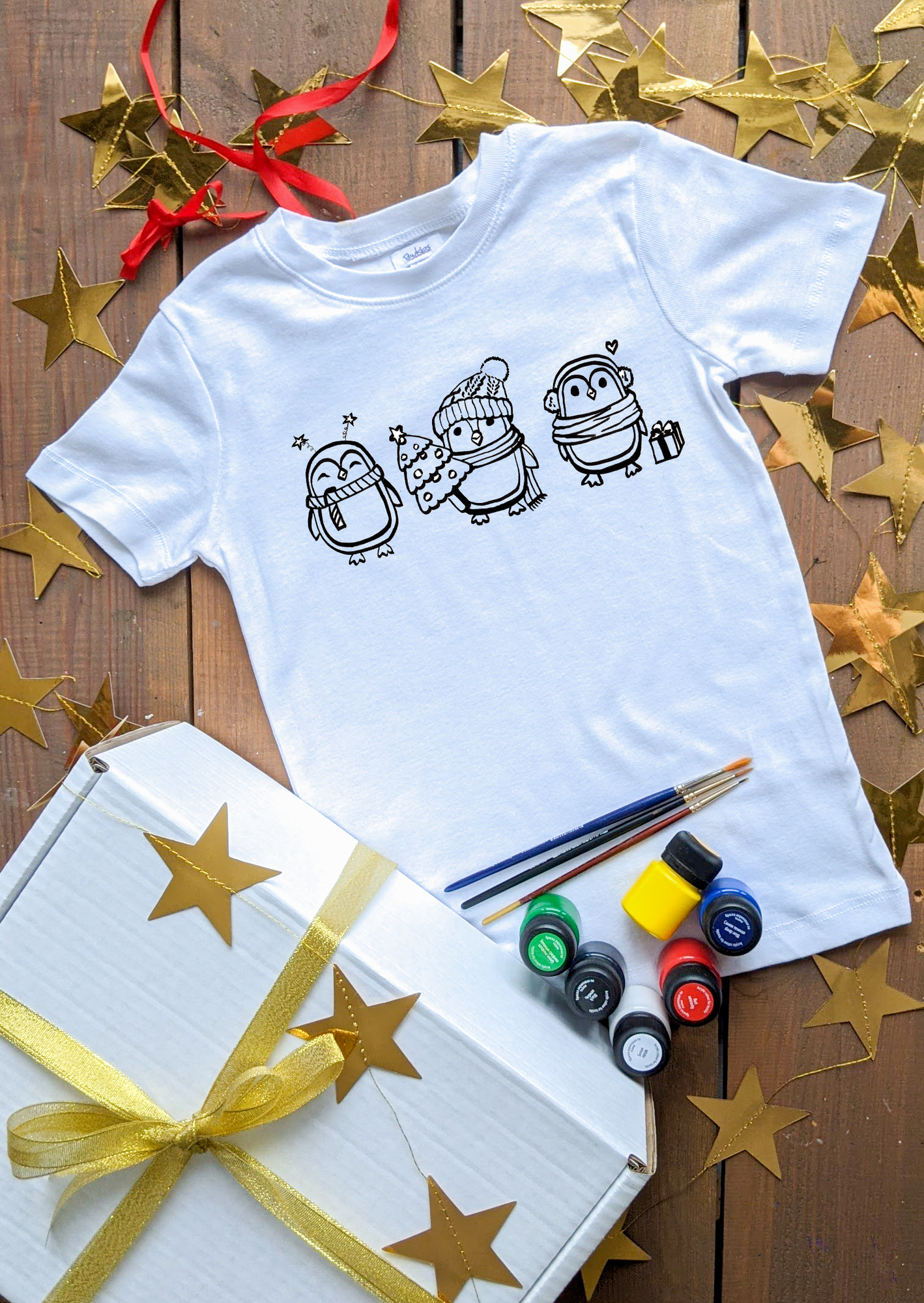 Дашина раскраска - Детский Набор с футболкой