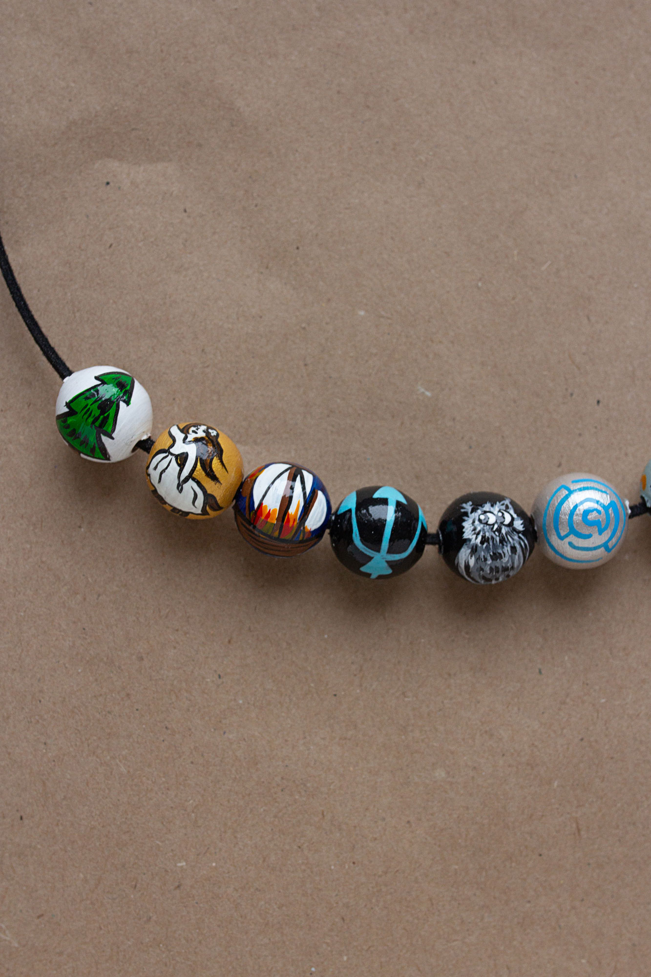 Бусы по мотивам книг о Перси Джексоне #7