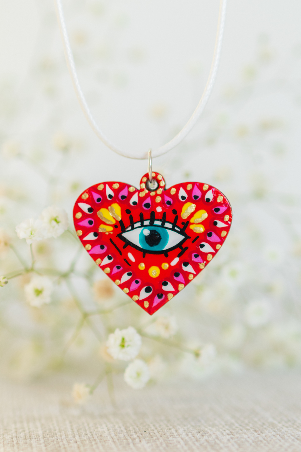 Кулон - сердце Red