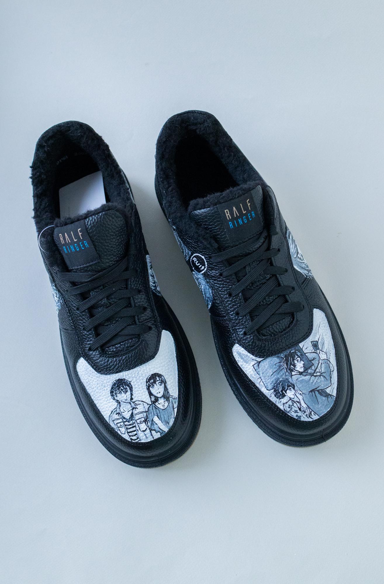 Кеды с росписью - Домекано