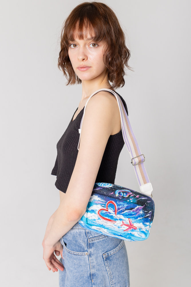 Сумка на и через плечо - Космос