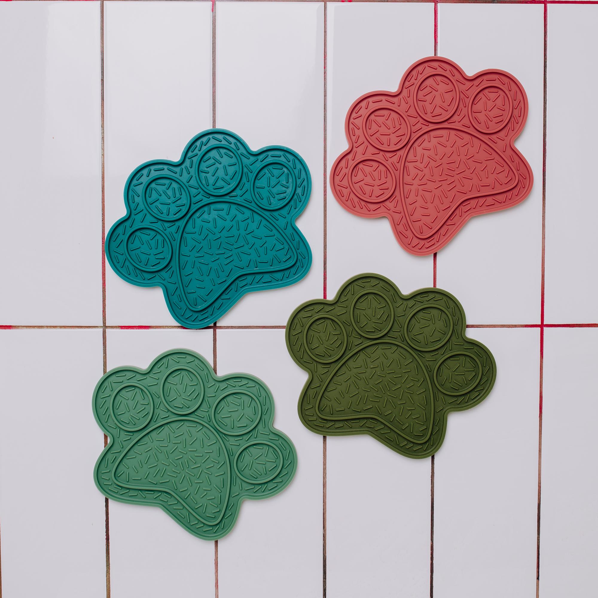 Лизательный коврик - лапка