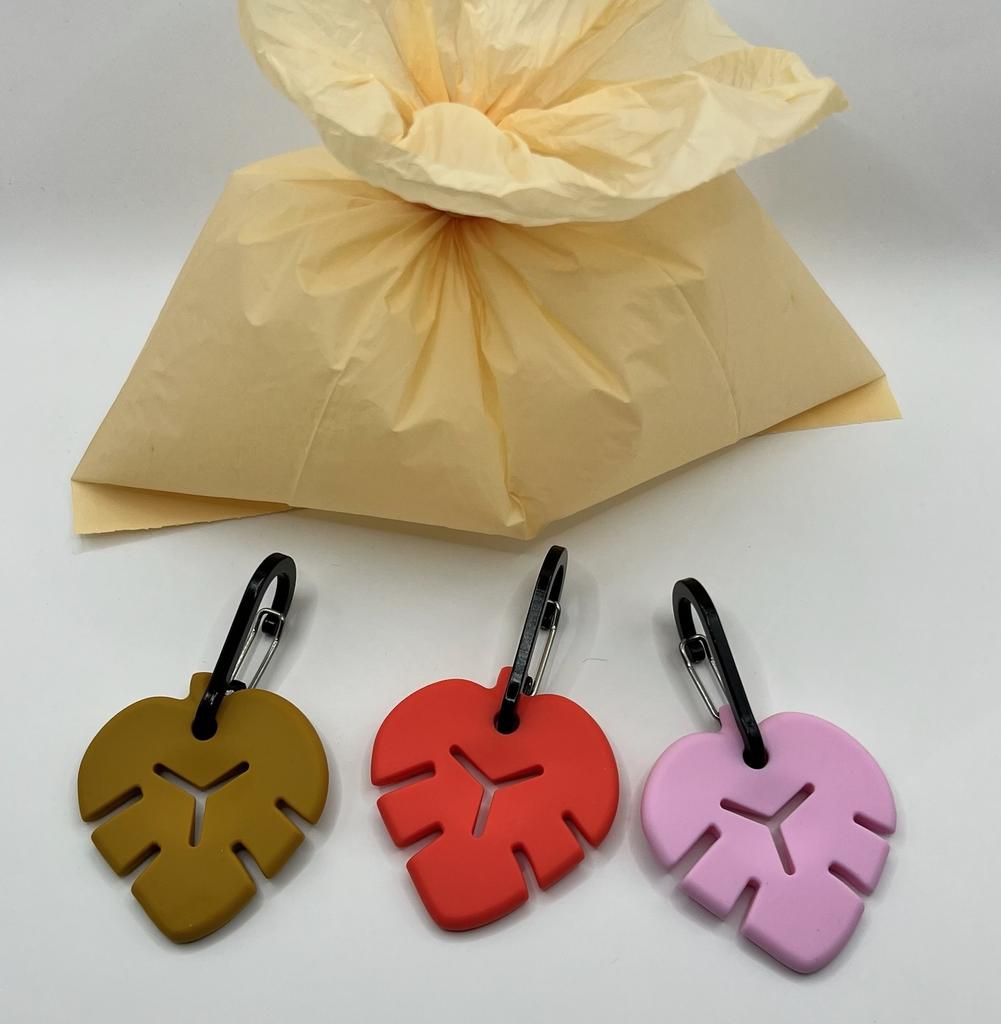 Держатель для использованных пакетиков «Листочек»