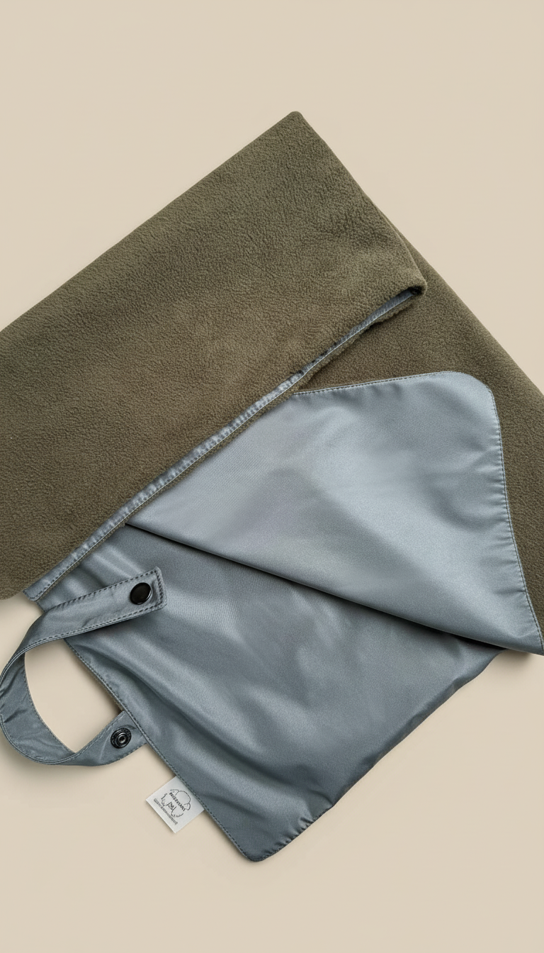 Пледик двусторонний (весна/осень)