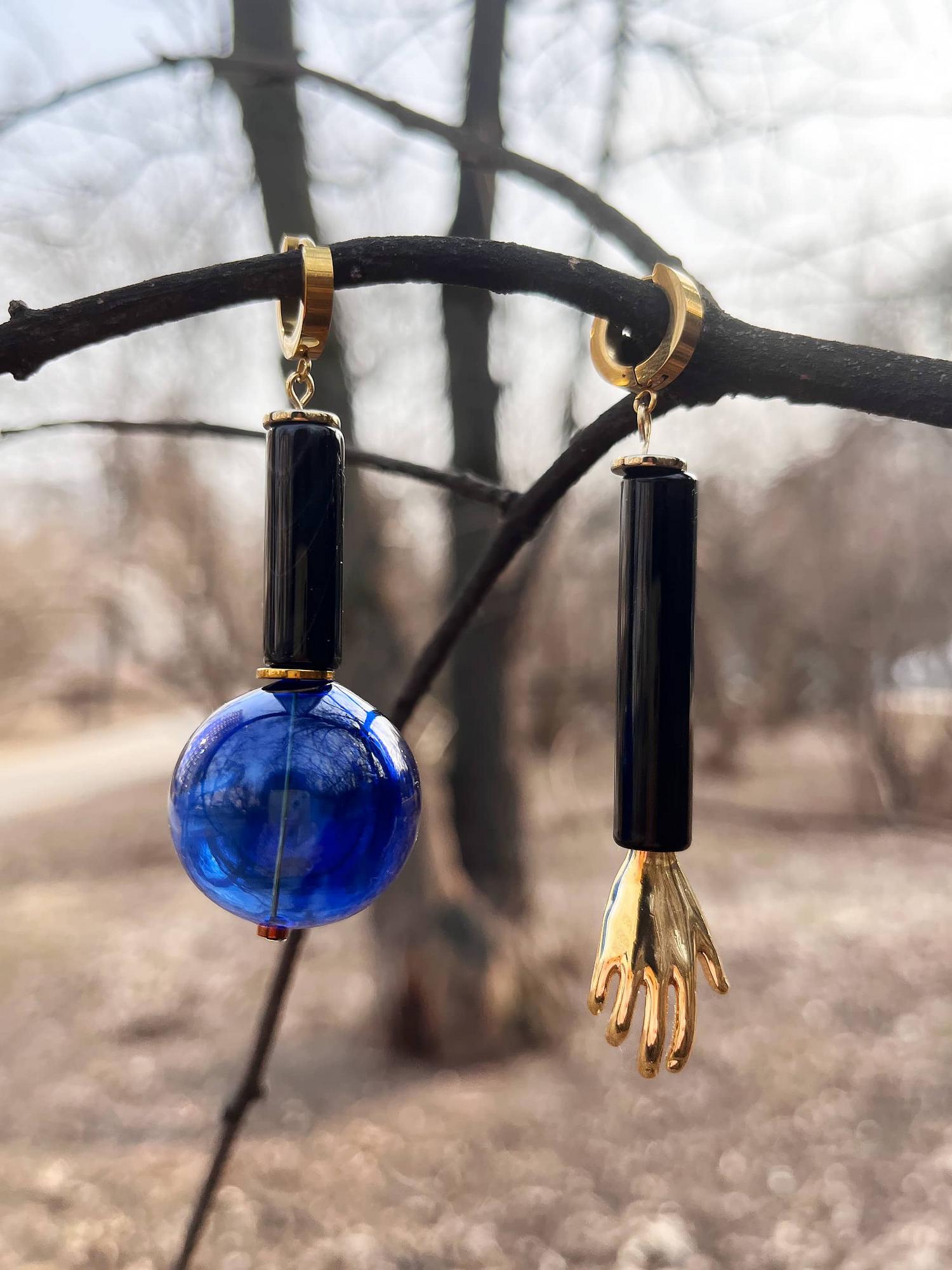 Серьги MORDISCO IN BLUE