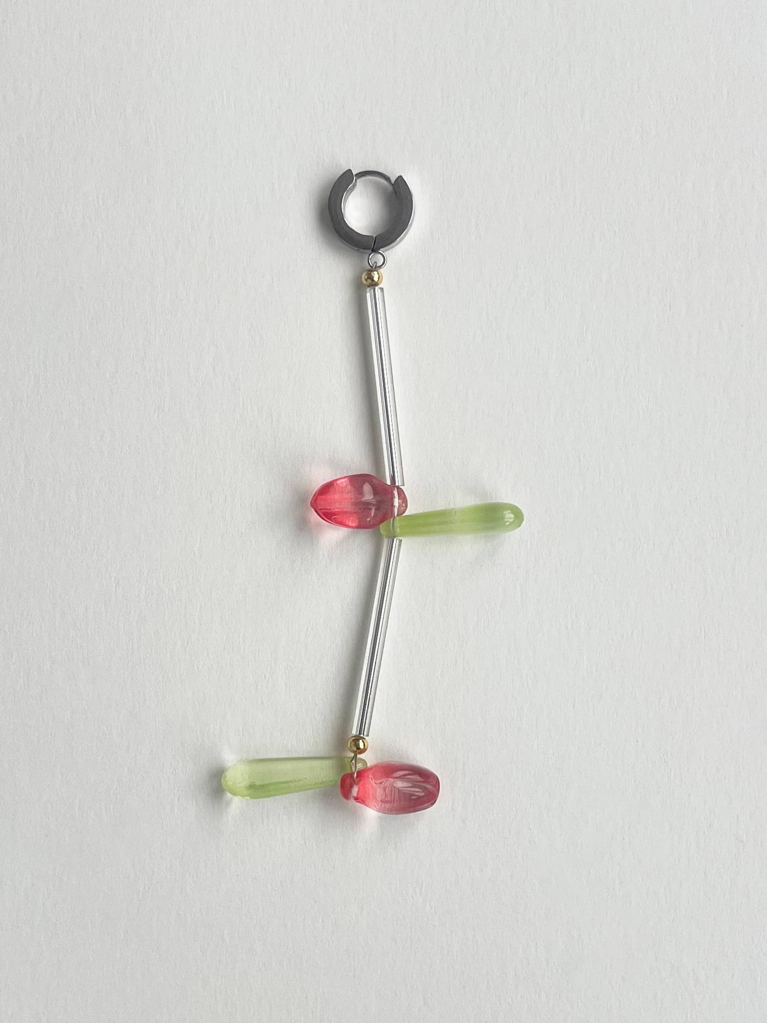Моно-серьга Pink Lollipop