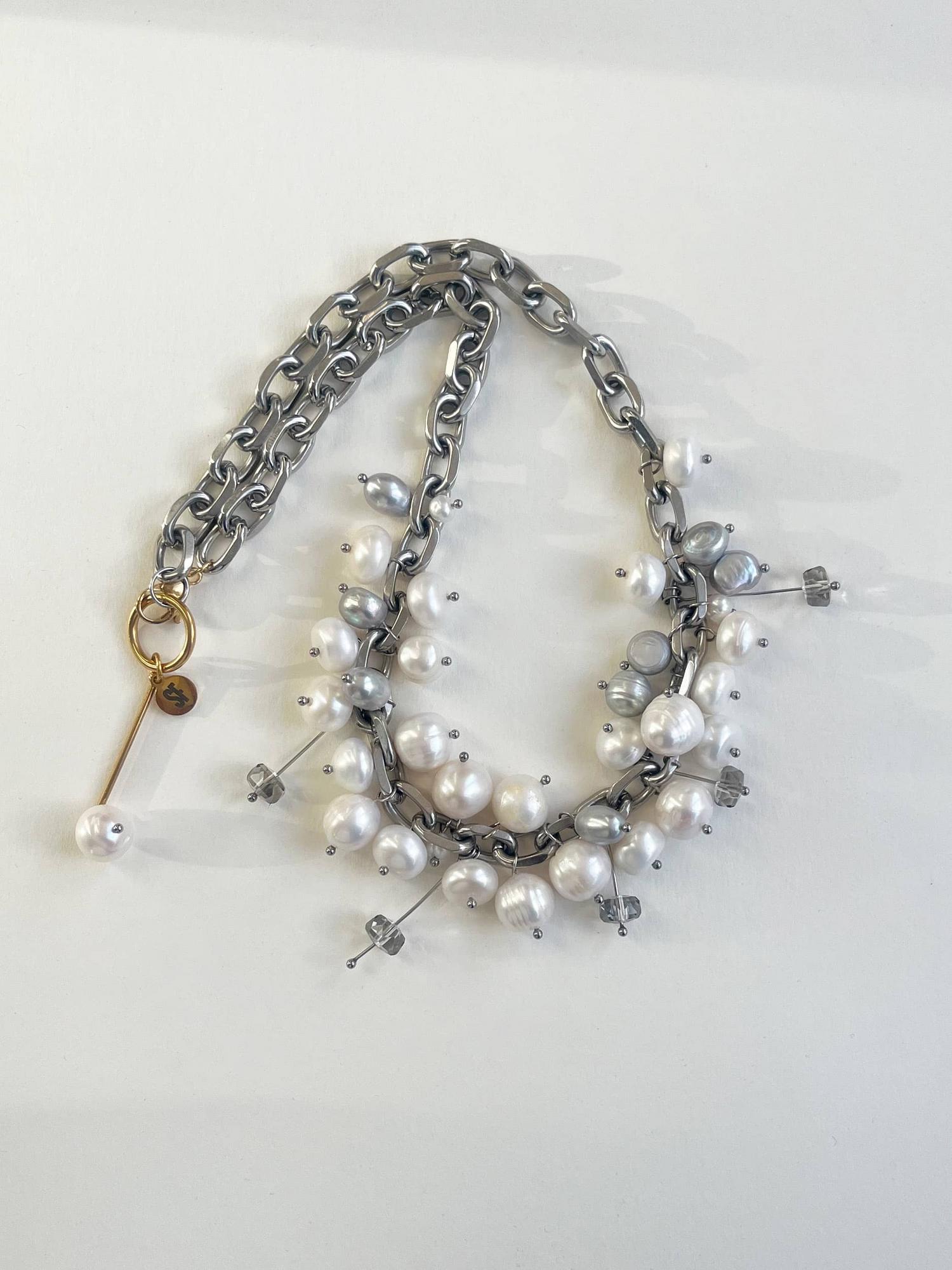 Колье  "Снегурочка"