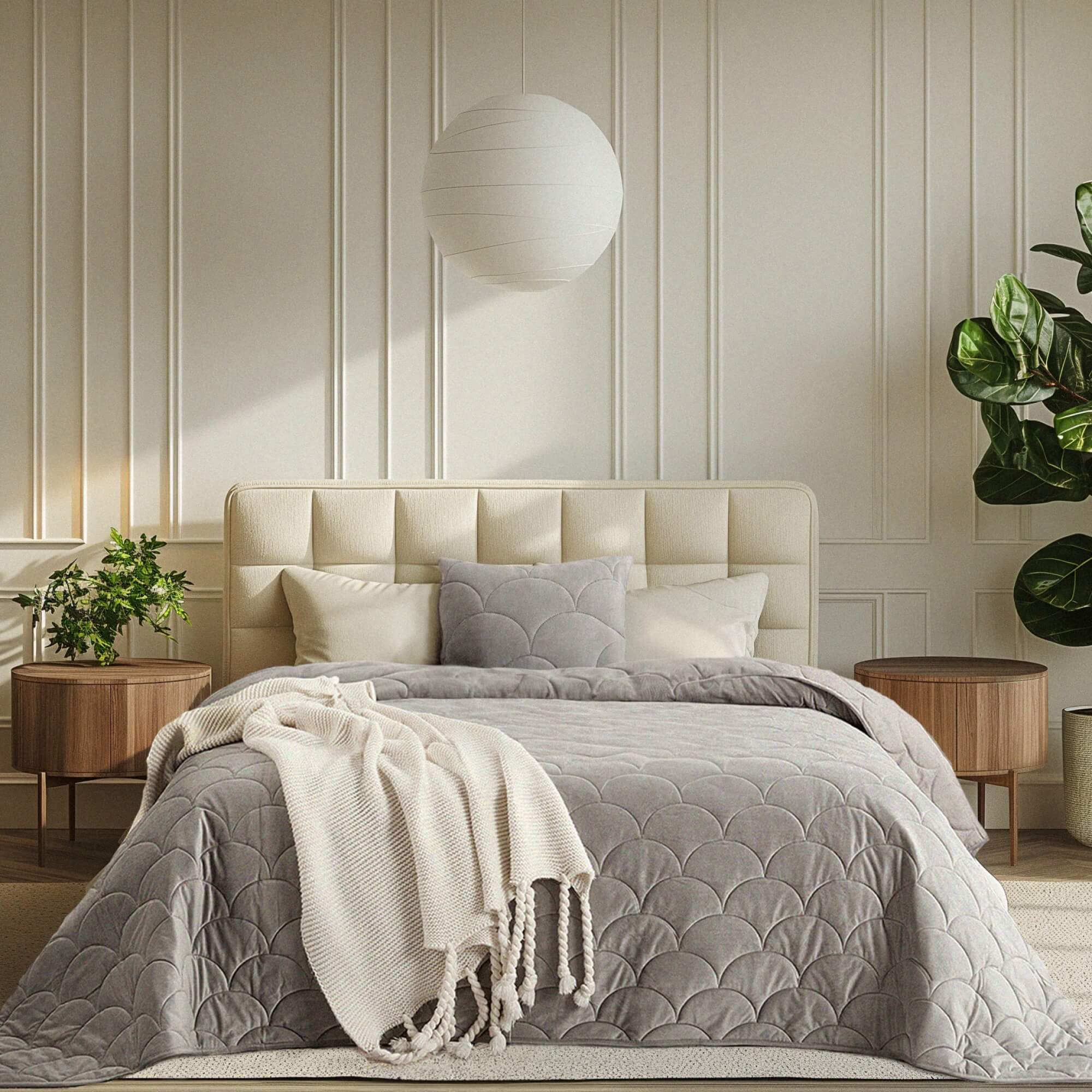 Наволочка Tregaron Серая