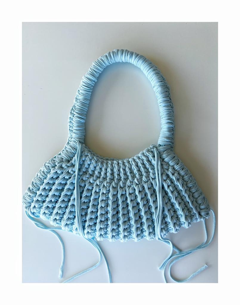 Сумка голубая