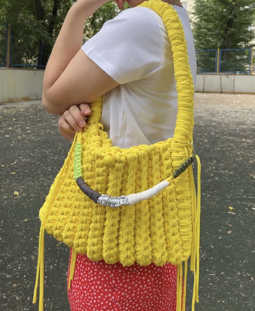 Сумка желтая