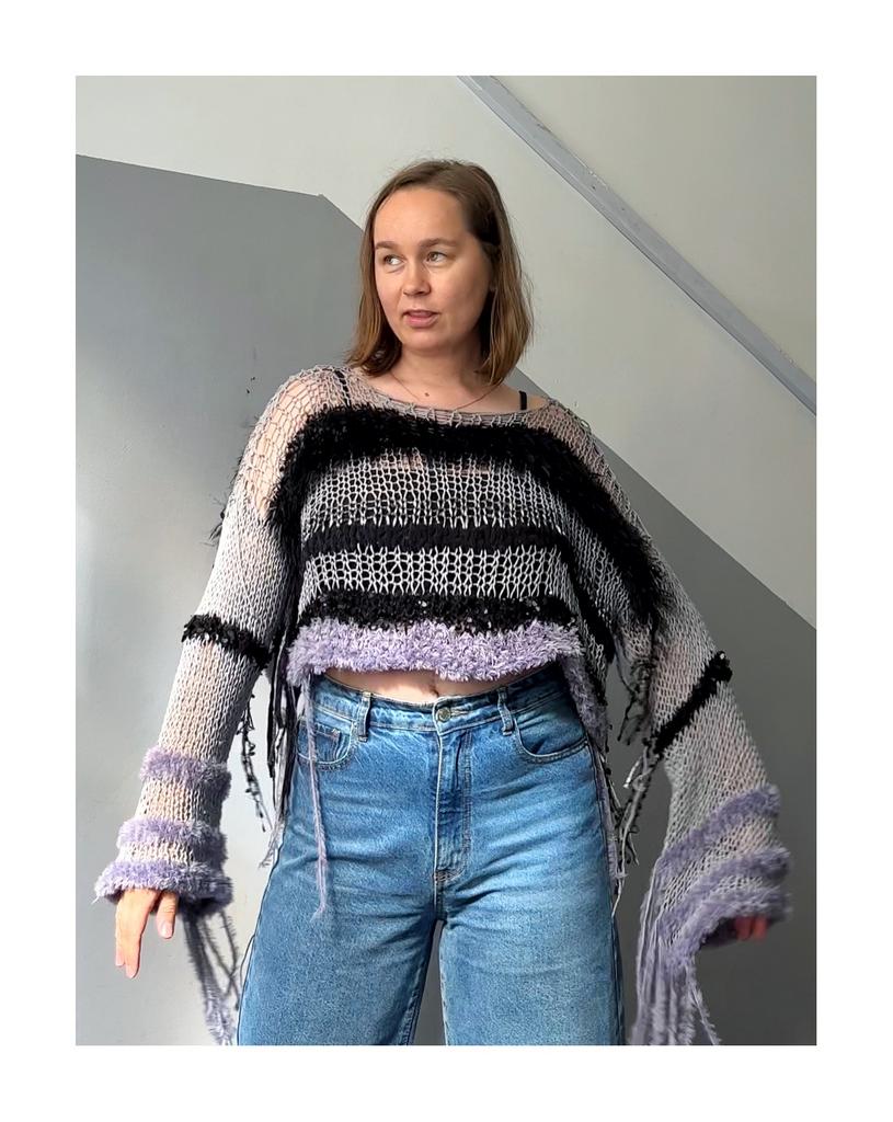 Кофта спицами