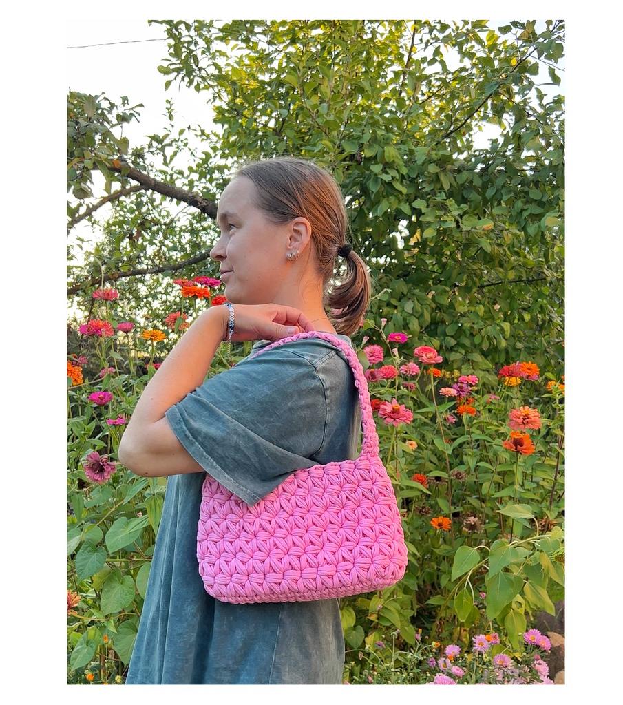 Сумка цветочек