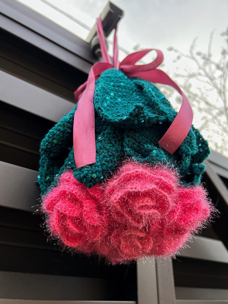 Сумка букет роз